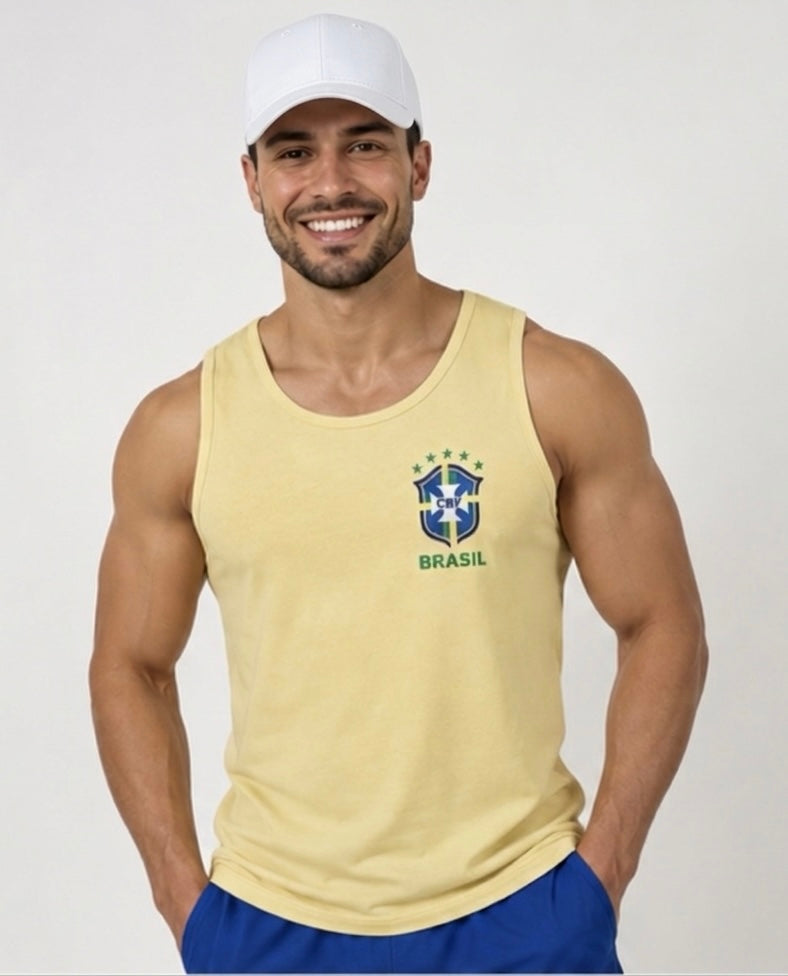 GritWear Brazil Tank | Canary Edition