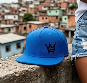 GritWear “Royal Crown” Flat Bill Cap