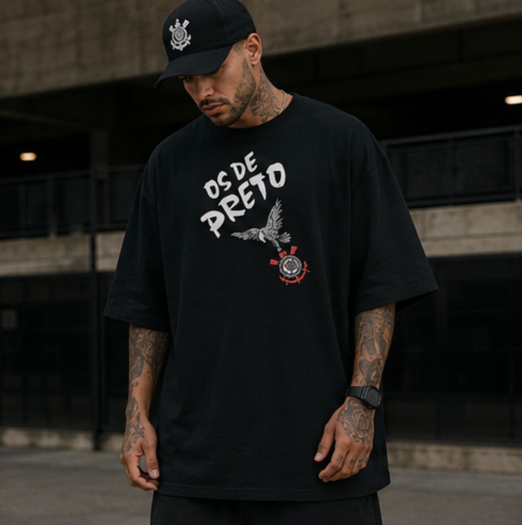 Oversized “Os de Preto Corinthians “— GritWear