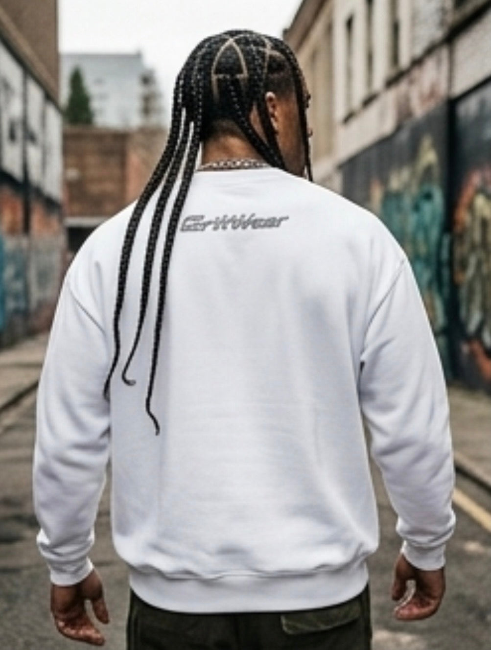 Unisex Garment-Dyed Crewneck Sweatshirt | Travis Scott