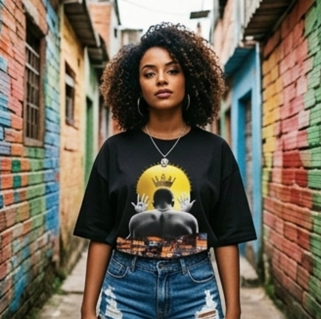 GritWear “Favela Within” Oversized Tee