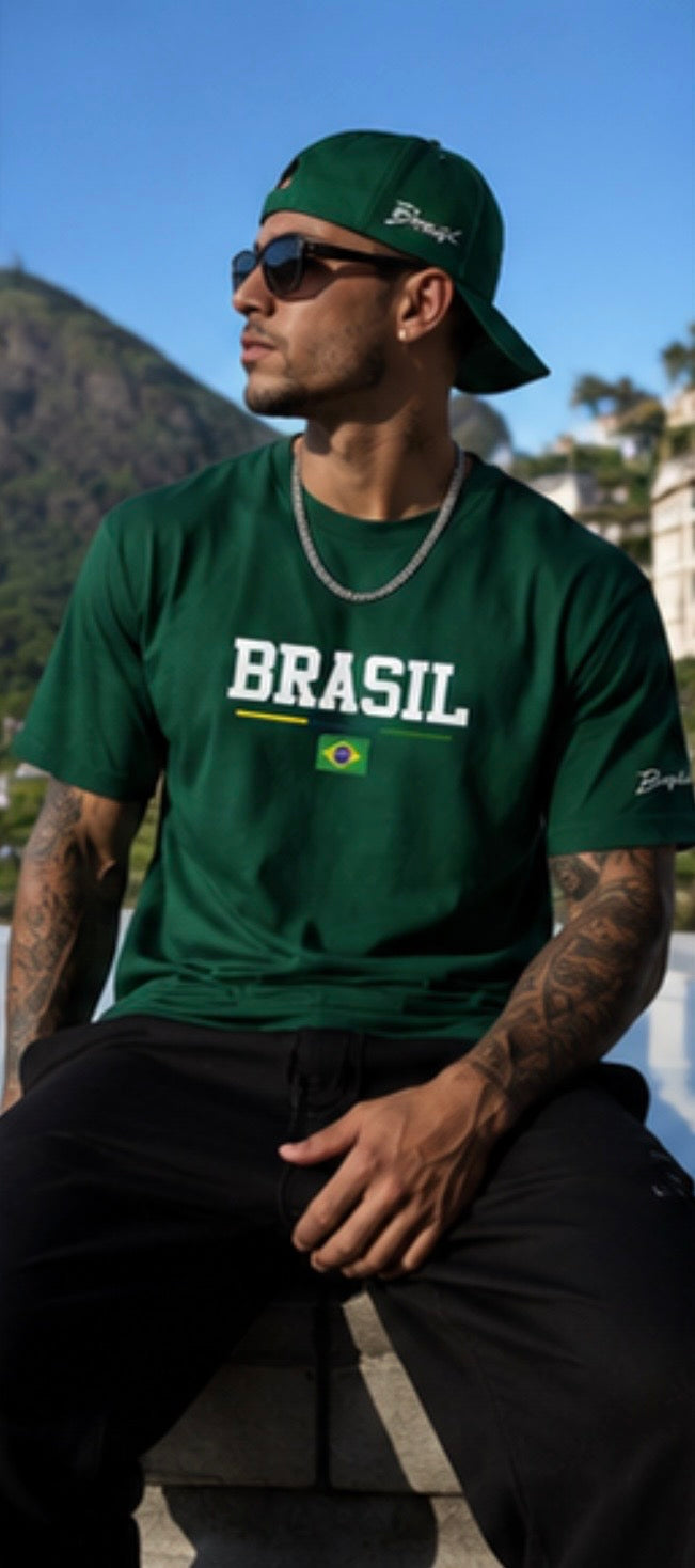 GritWear Brazil Oversized Tee 🇧🇷🔥