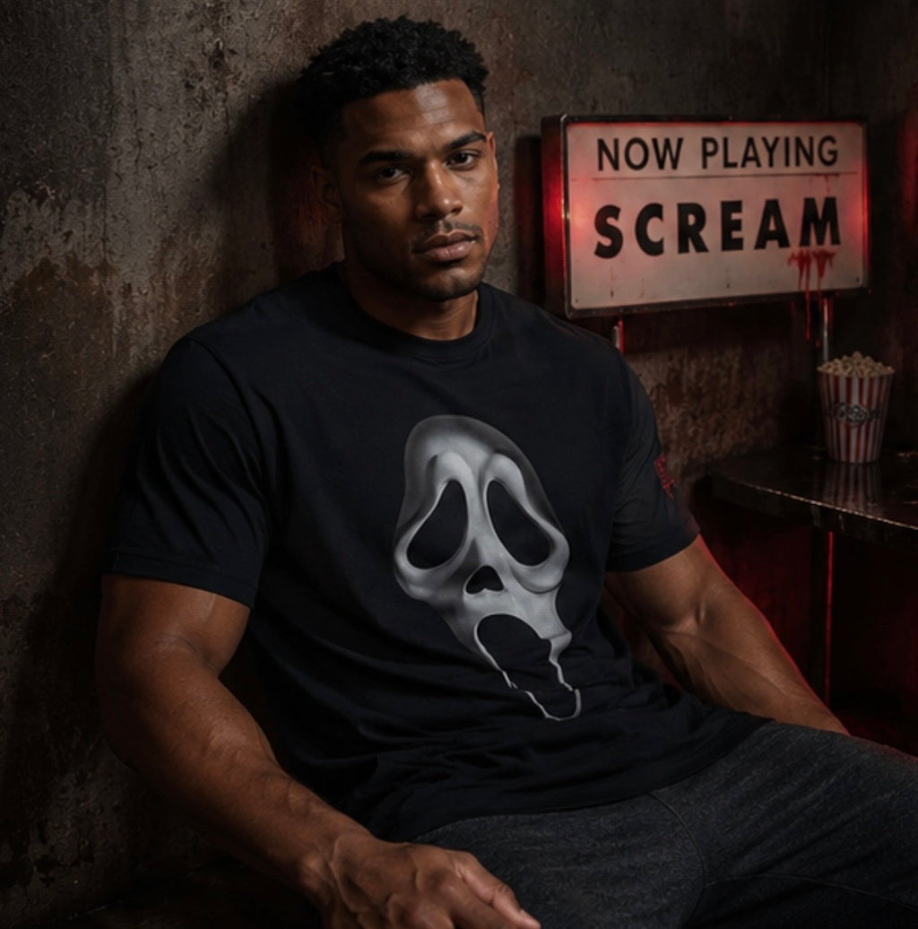 Unisex Heavyweight Crewneck T-Shirt | Comfort | Scream