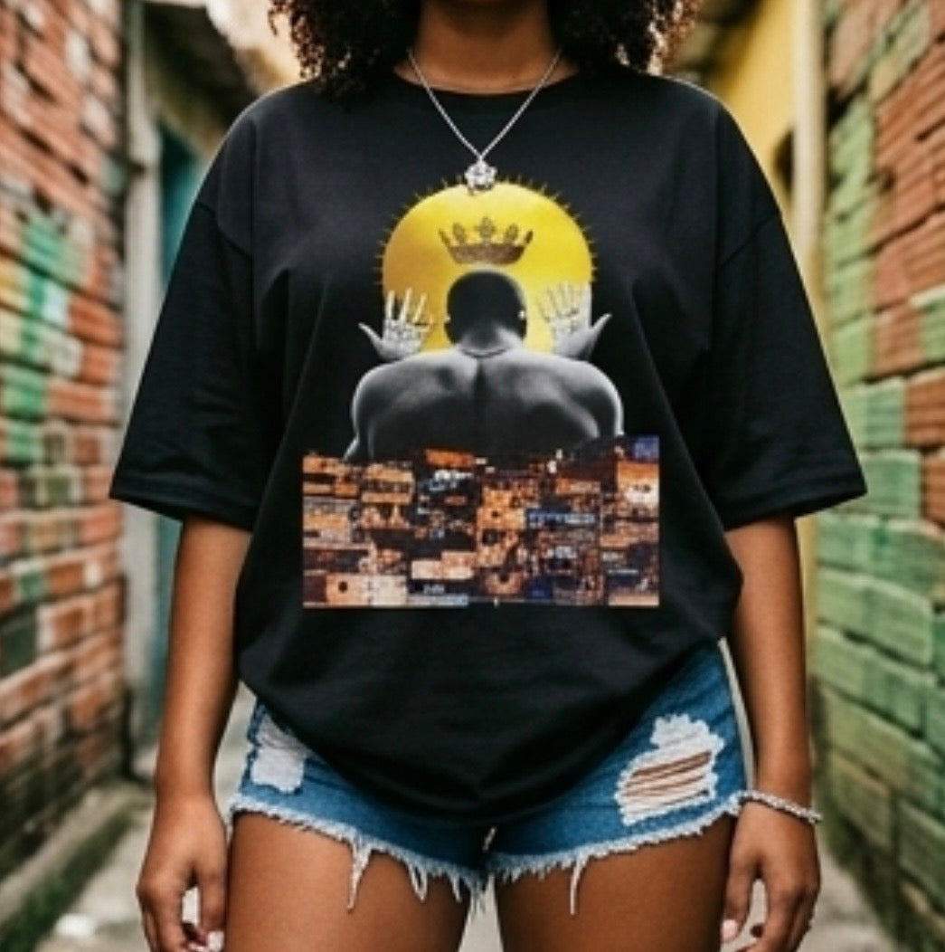 GritWear “Favela Within” Oversized Tee