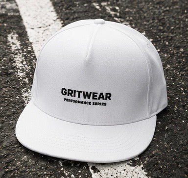 GRITWEAR Performance Series Flat Bill Cap | Premium Streetwear Snapback
