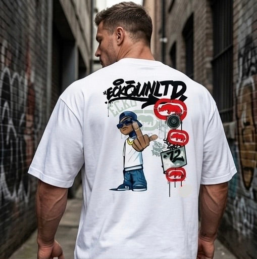 Ecko Unltd Oversized Tee – Classic Urban Graffiti Edition