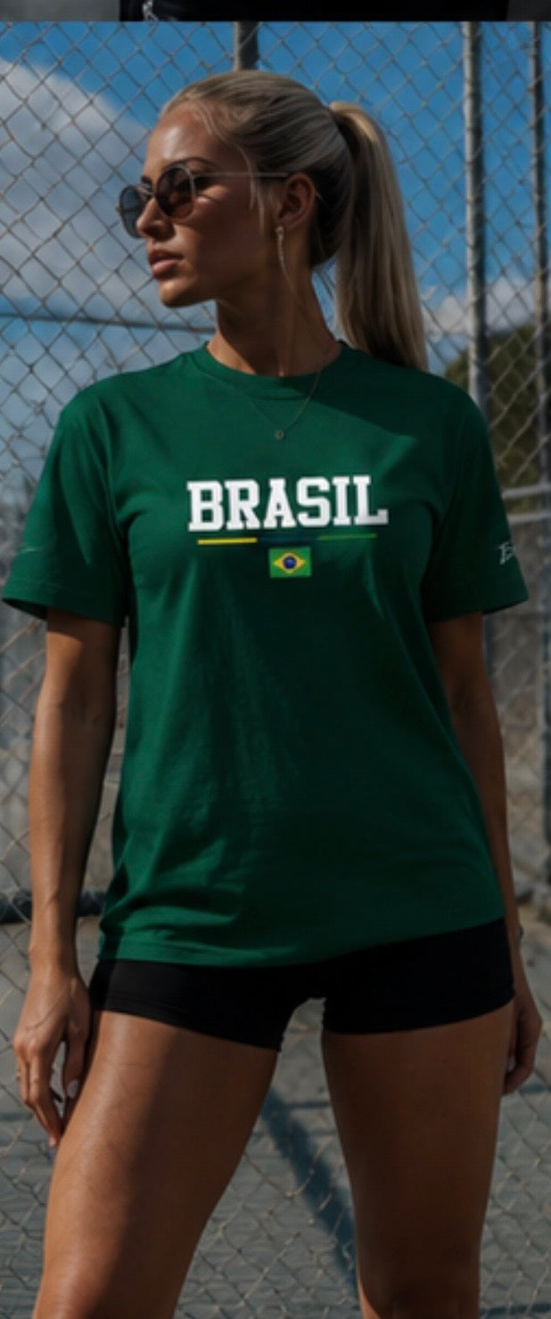 GritWear Brazil Oversized Tee 🇧🇷🔥