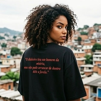 GritWear “Favela Within” Oversized Tee
