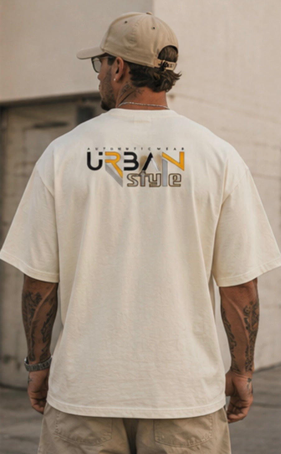 Urban Summer Oversized Tee – Sunset Cruise Edition