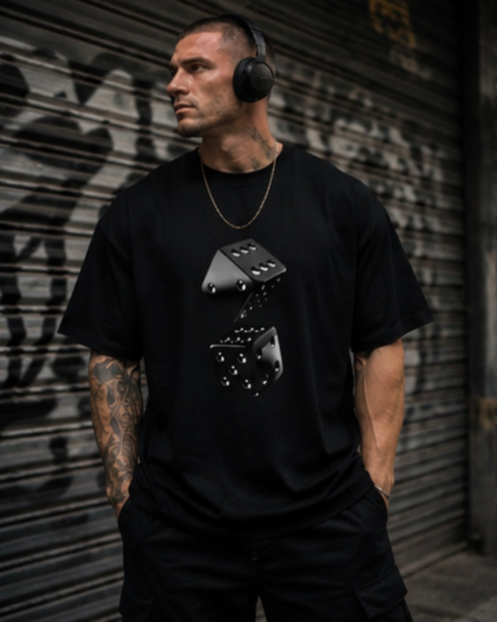 Oversized Heavyweight Crewneck T-Shirt | GritWear
