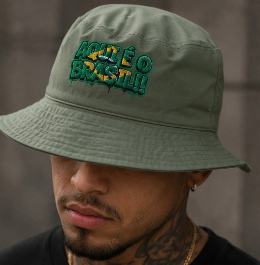Organic bucket hat| Brazil