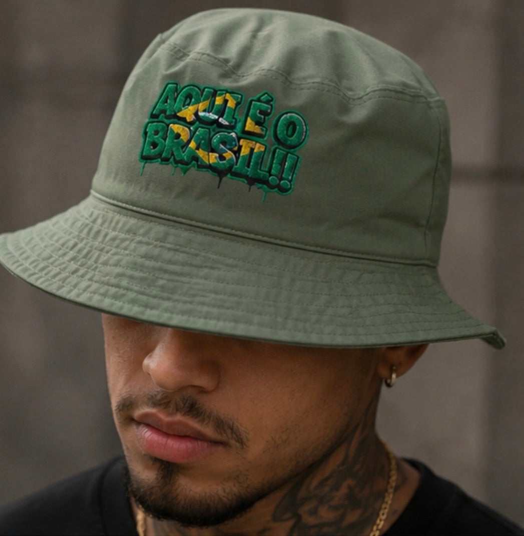 Organic bucket hat| Brazil