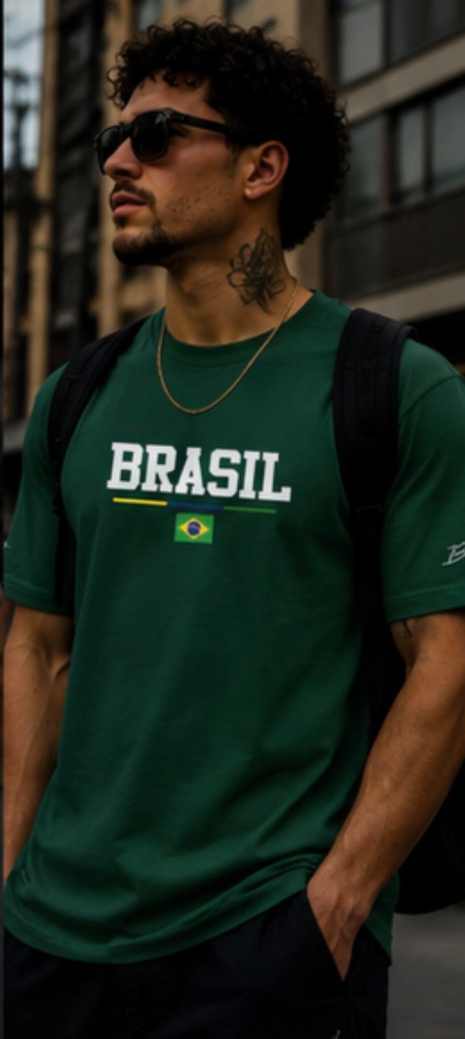 GritWear Brazil Oversized Tee 🇧🇷🔥