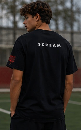 Unisex Heavyweight Crewneck T-Shirt | Comfort | Scream