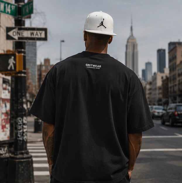 GRITWEAR Summer Vibes Oversized Tee | NYC Streetwear Edition