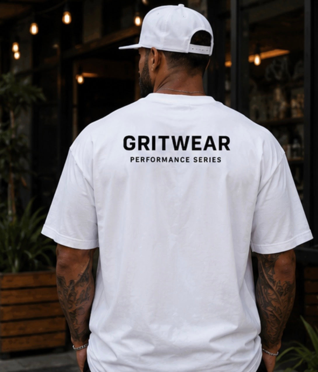 GritWear Oversized Tee | Smoke Season Edition