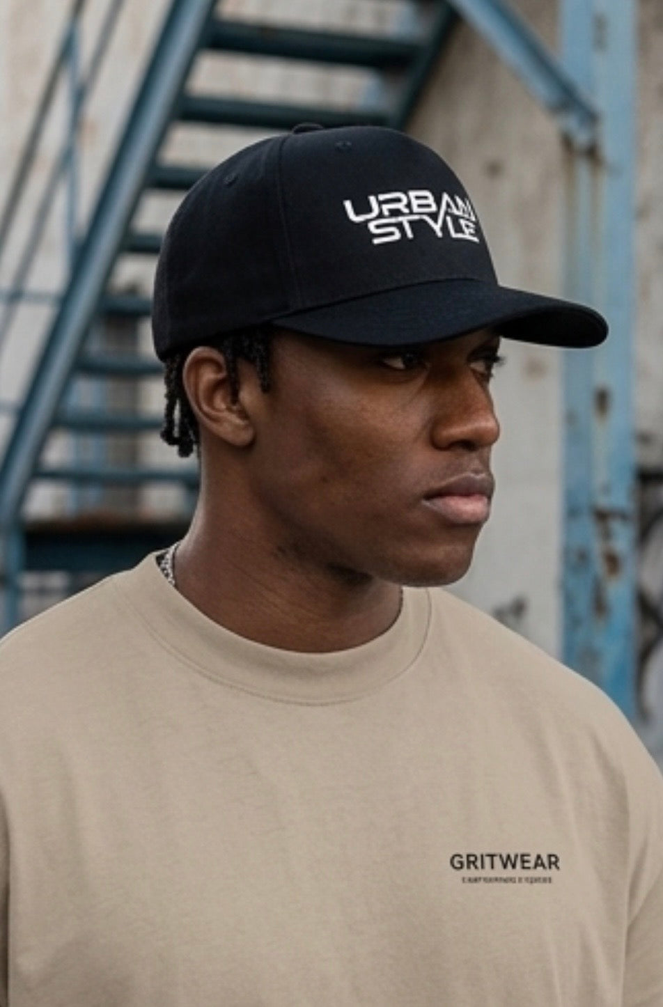 Men's Oversized Drop-GritWear “HIP HOP” Oversized Tee