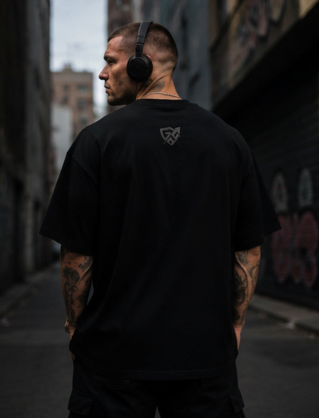 Oversized Heavyweight Crewneck T-Shirt | GritWear
