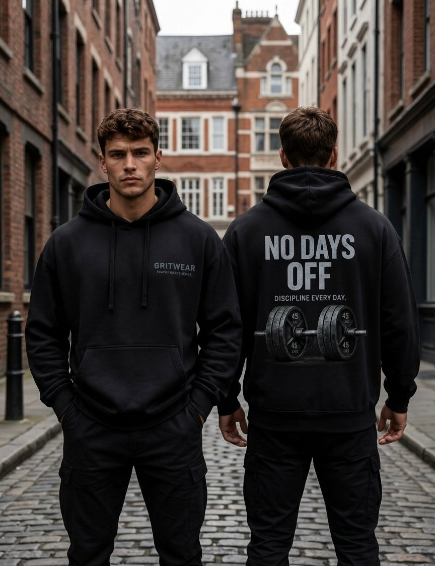 GRITWEAR Performance Hoodie – No Days Off | Econscious