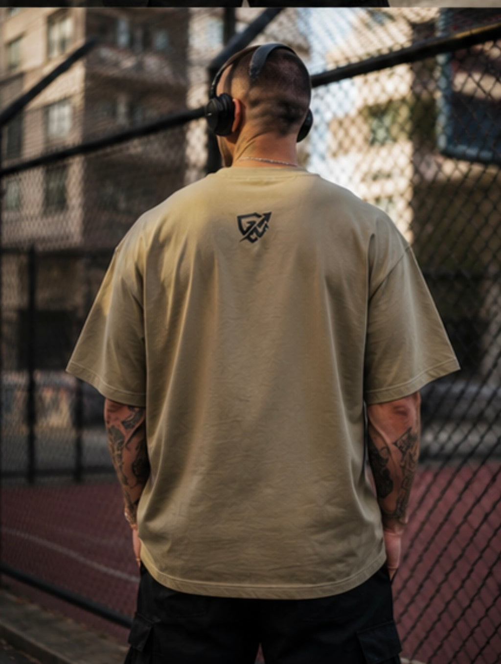 Oversized Heavyweight Crewneck T-Shirt | GritWear