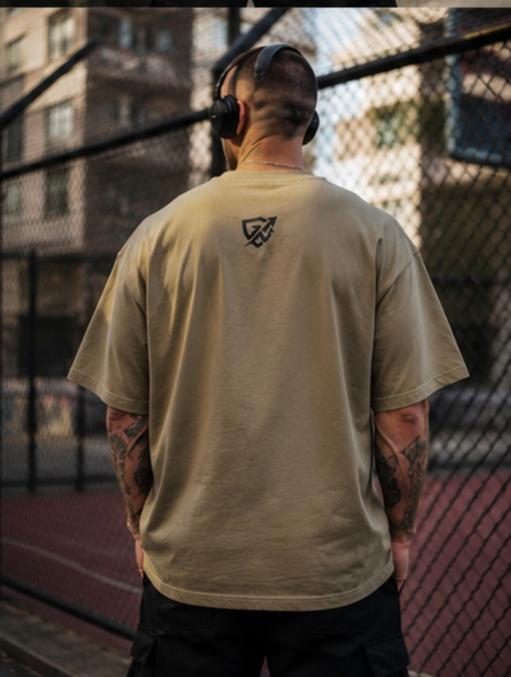 Oversized Heavyweight Crewneck T-Shirt | GritWear