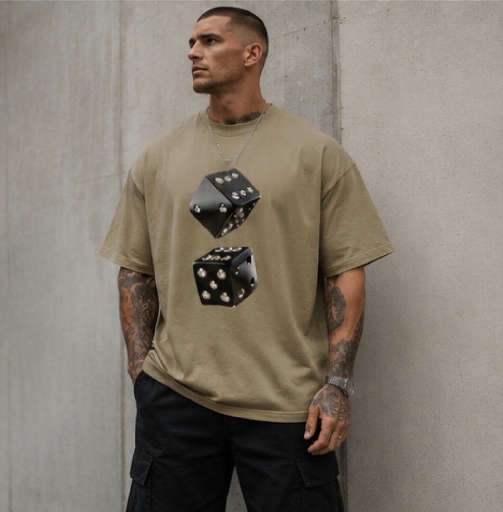 Oversized Heavyweight Crewneck T-Shirt | GritWear