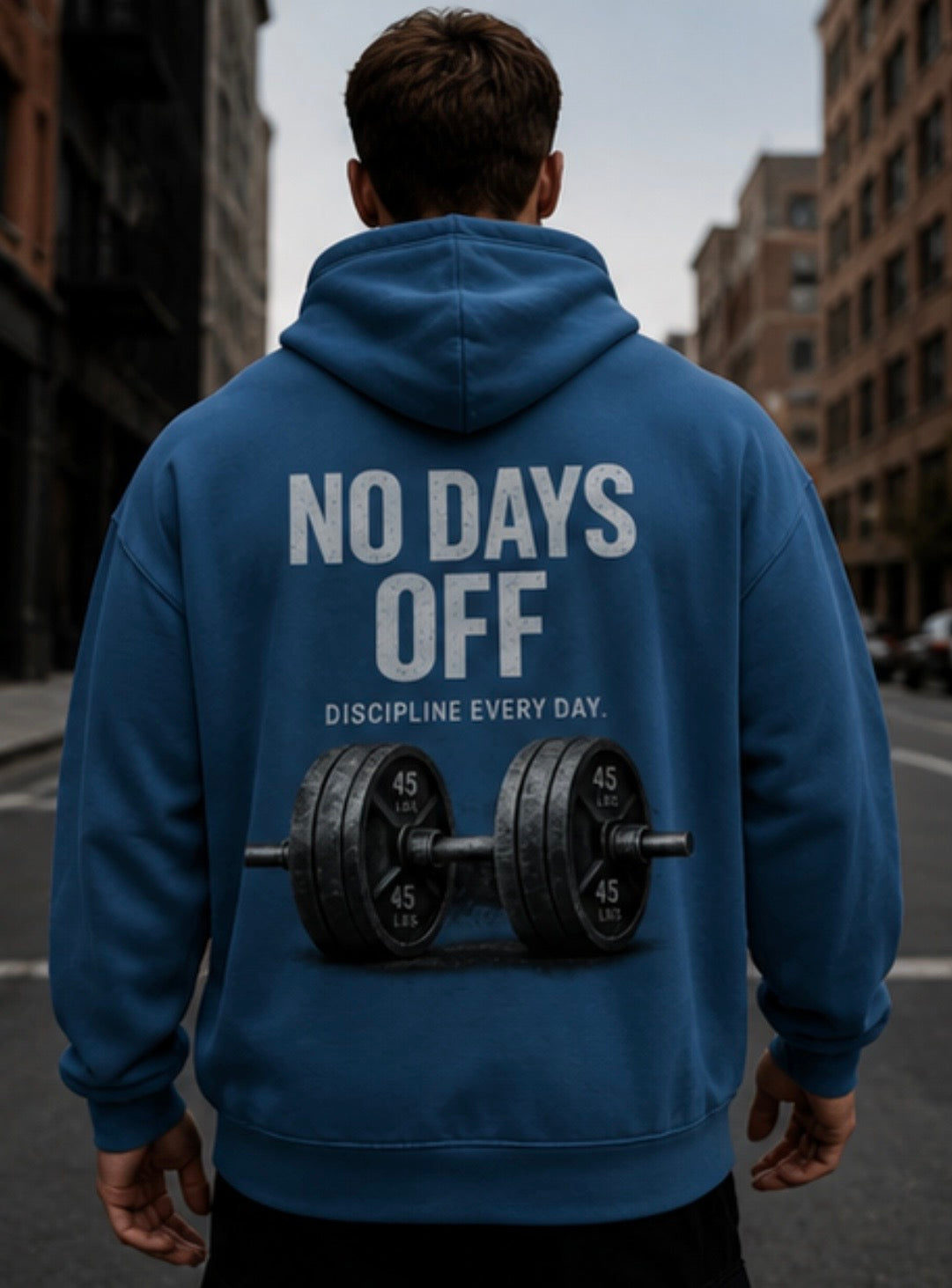 GRITWEAR Performance Hoodie – No Days Off | Econscious