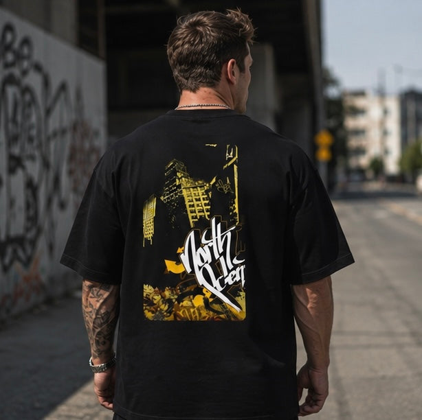 DC Warning Oversized Tee – Urban Street Edition