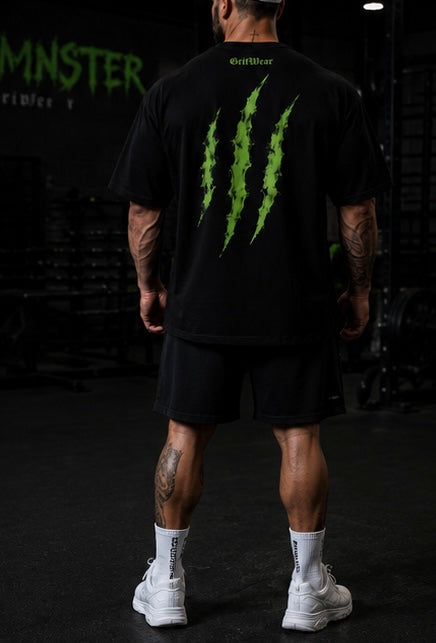 GritWear “Monster Claws” Oversized Tee