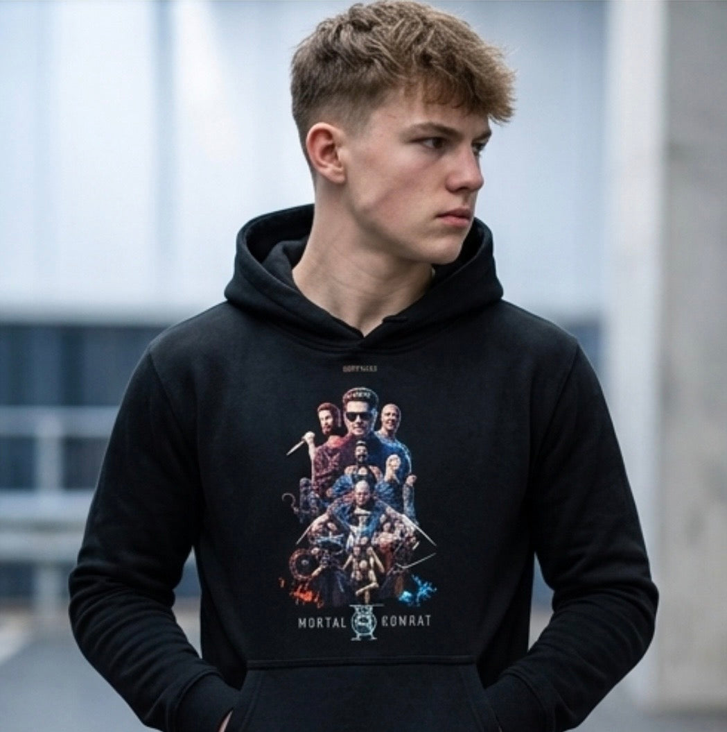 GritWear Kombat Youth Hoodie — Street Fighter Edition