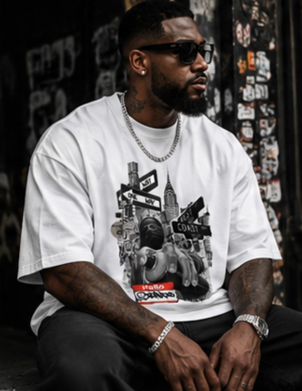 STREET IDENTITY OVERSIZED TEE