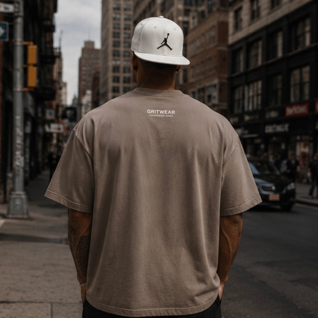 GRITWEAR Summer Vibes Oversized Tee | NYC Streetwear Edition