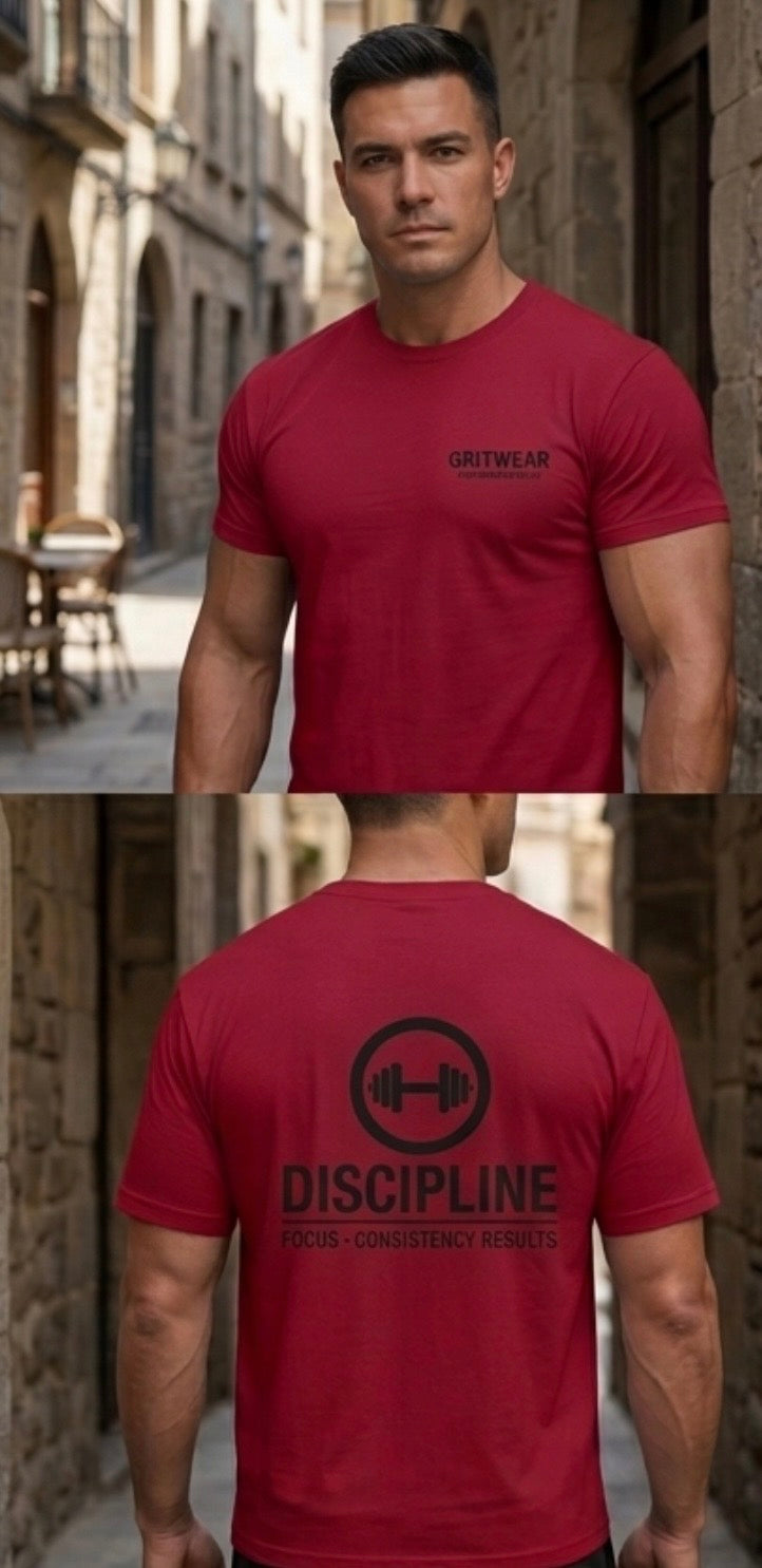 GRITWEAR Performance T-Shirt – Discipline Edition