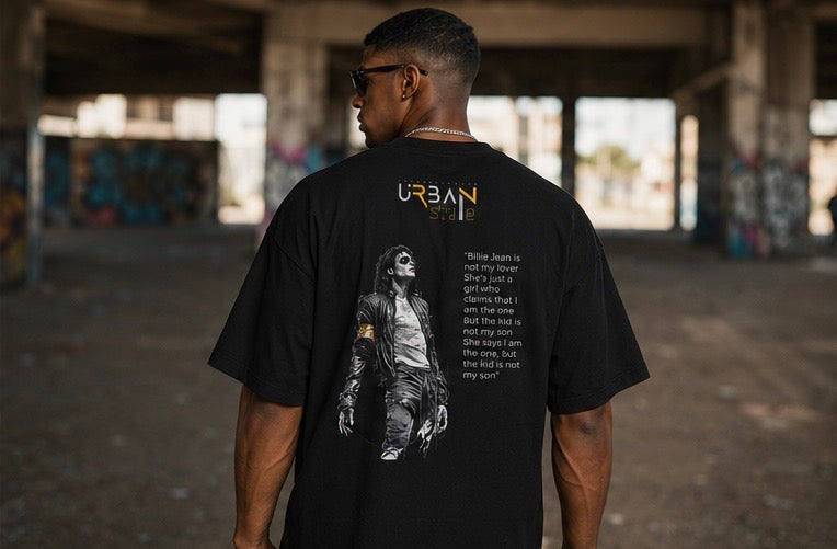 Urban Style Vintage Oversized Tee – Retro Vibes Edition