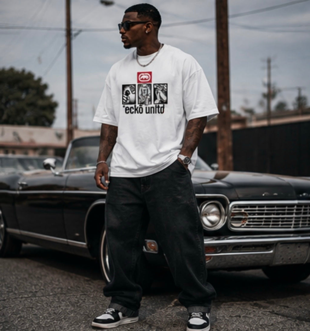 Ecko Unltd Oversized Tee – Classic Urban Graffiti Edition