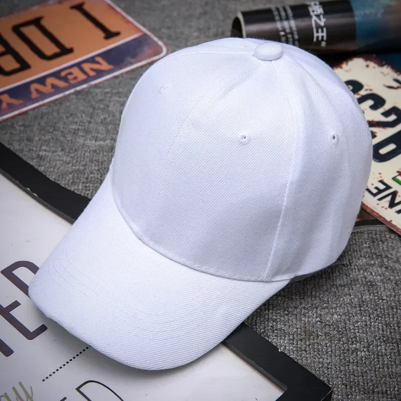 Hot Sale Unisex Plain Baseball Cap Casual Hats For Women Men Hip Hop Hat Cap