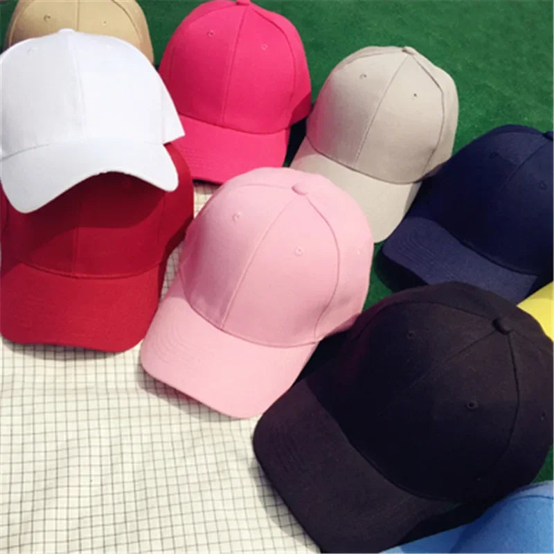 Hot Sale Unisex Plain Baseball Cap Casual Hats For Women Men Hip Hop Hat Cap