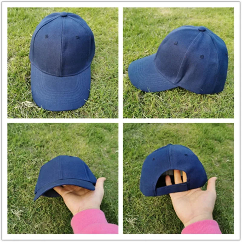 Hot Sale Unisex Plain Baseball Cap Casual Hats For Women Men Hip Hop Hat Cap