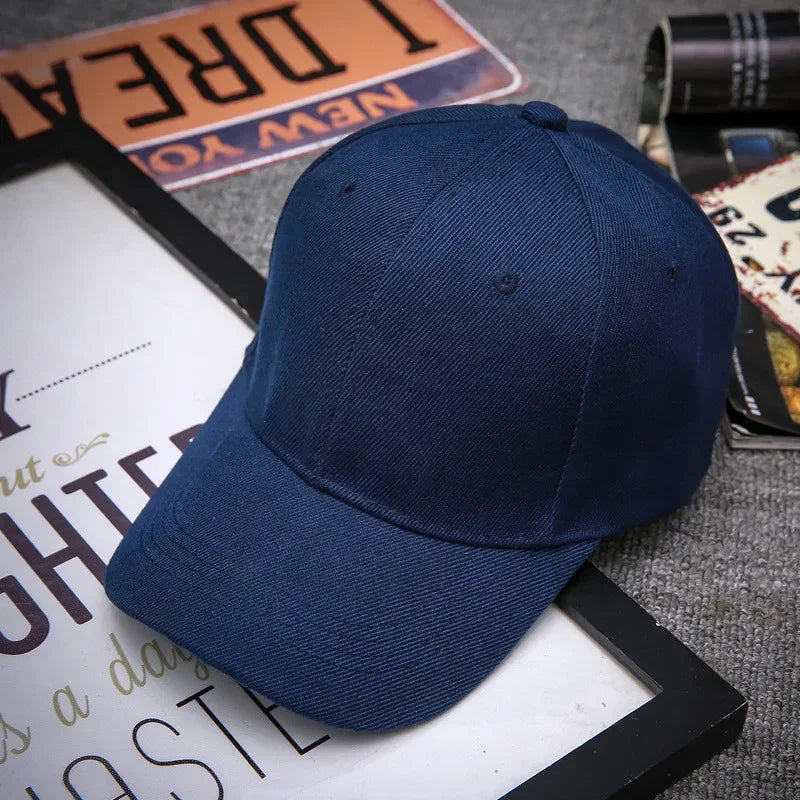 Hot Sale Unisex Plain Baseball Cap Casual Hats For Women Men Hip Hop Hat Cap
