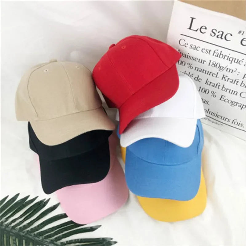 Hot Sale Unisex Plain Baseball Cap Casual Hats For Women Men Hip Hop Hat Cap